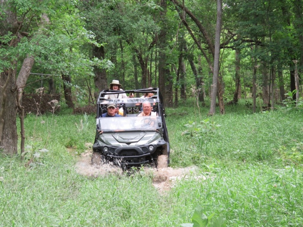 IMG_2818.JPG - Riding back up from the creek; photo by Elaine Horton
